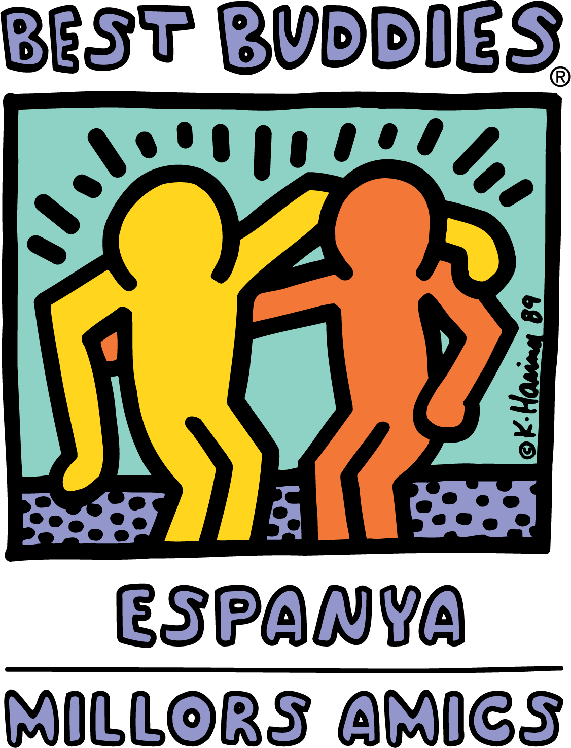 Best Buddies - Espanya Millors Amics Logo Color CMYK CVC